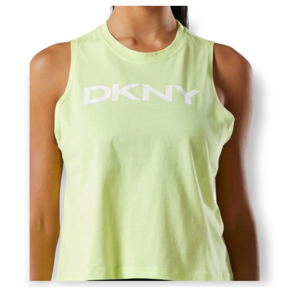 DKNY Cotton Workout Tank Top Size Large New with tags